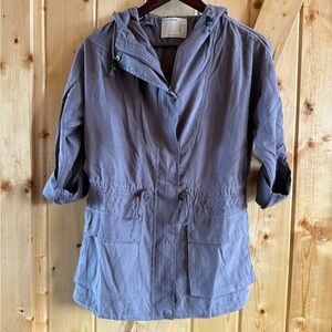 Life in Progress Charcoal Utility Jacket, size XS